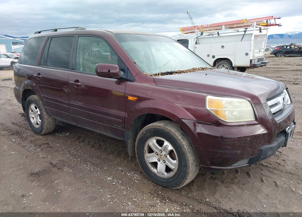 2008 HONDA PILOT VP VIN: 5FNYF182X8B005314