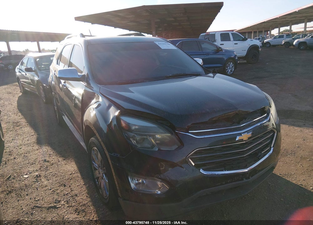 2016 CHEVROLET EQUINOX LTZ VIN: 2GNALDEK0G1120156