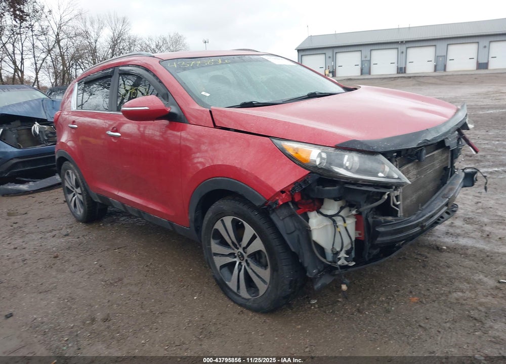 2013 KIA SPORTAGE EX VIN: KNDPC3A21D7370006