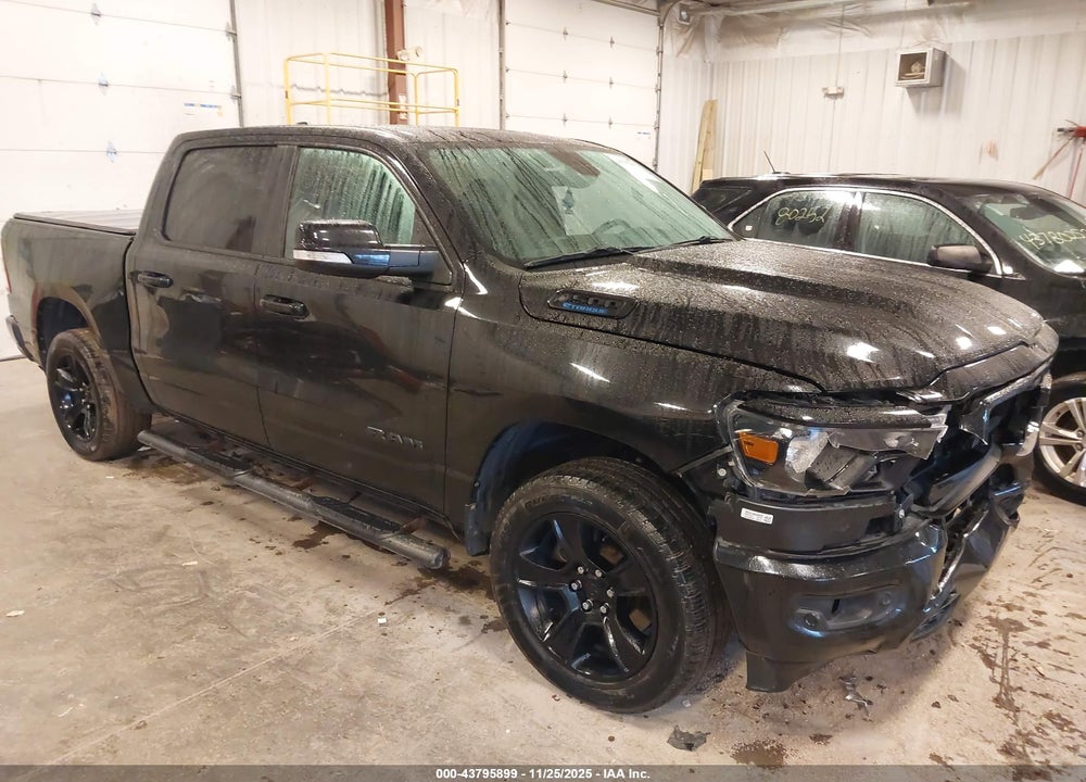 2021 RAM 1500 BIG HORN  4X4 5'7 BOX VIN: 1C6RRFFG9MN627087