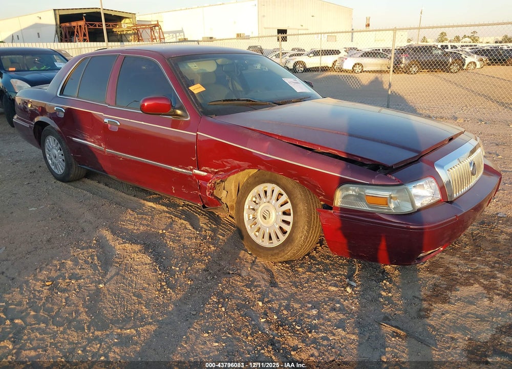 2008 MERCURY GRAND MARQUIS LS VIN: 2MEFM75V88X614849