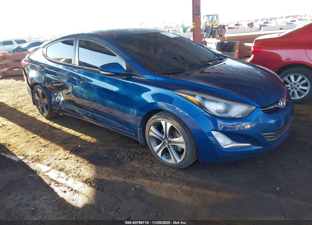 2014 HYUNDAI ELANTRA SPORT VIN: KMHDH4AH1EU155657