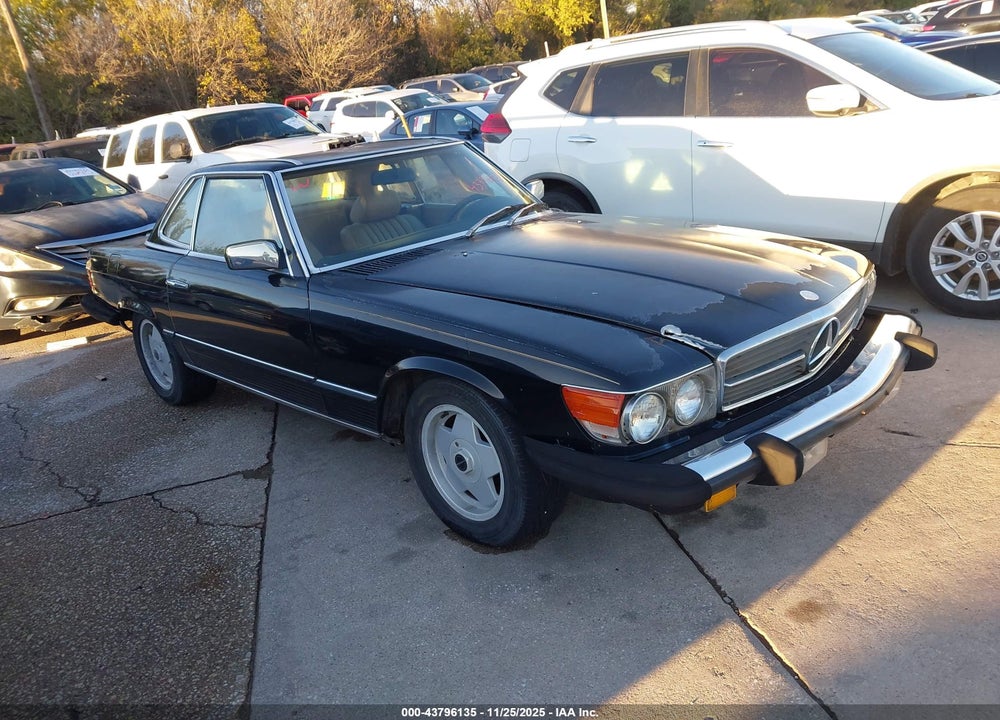1981 MERCEDES-BENZ 380 SL VIN: WDBBA45A9BB002382