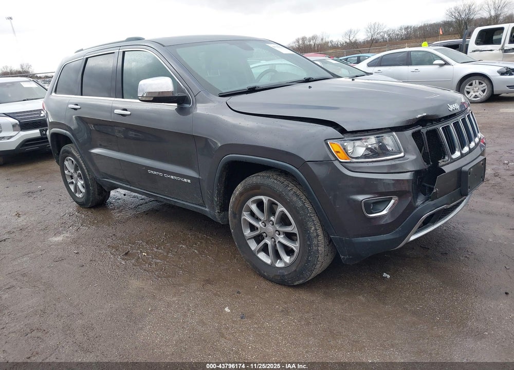 2016 JEEP GRAND CHEROKEE LIMITED VIN: 1C4RJFBG4GC499024
