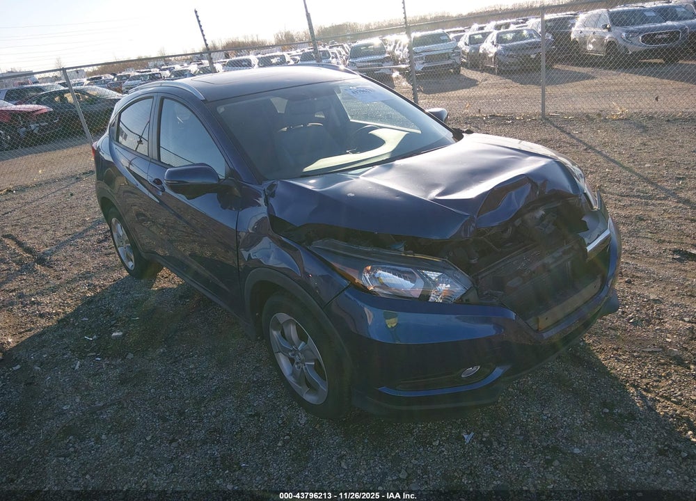 2016 HONDA HR-V EX-L VIN: 3CZRU6H70GM766554