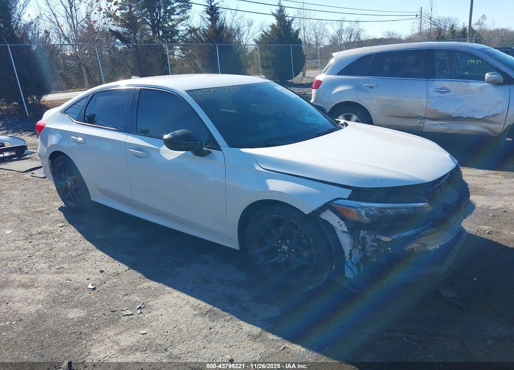 2022 HONDA CIVIC SPORT VIN: 2HGFE2F59NH588625