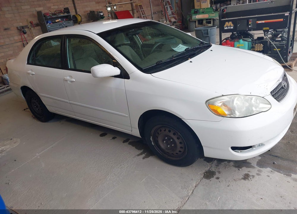 2008 TOYOTA COROLLA LE VIN: 2T1BR32E78C865493
