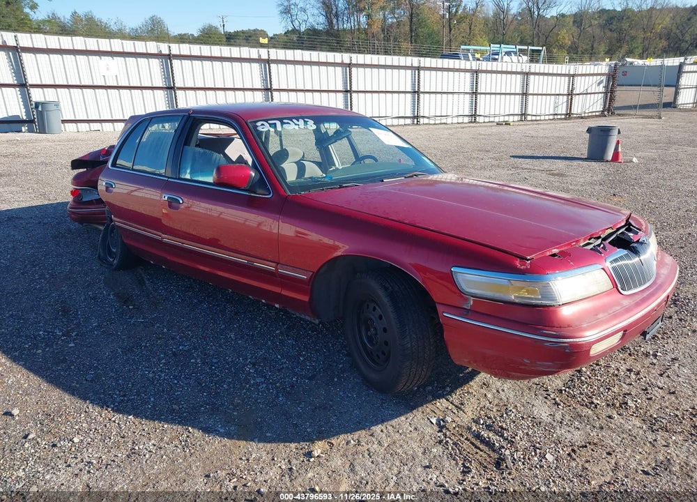 1997 MERCURY GRAND MARQUIS GS VIN: 2MELM74W6VX739910