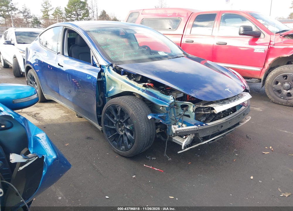 2023 TESLA MODEL Y AWD/LONG RANGE DUAL MOTOR ALL-WHEEL DRIVE VIN: 7SAYGDEE1PA142167