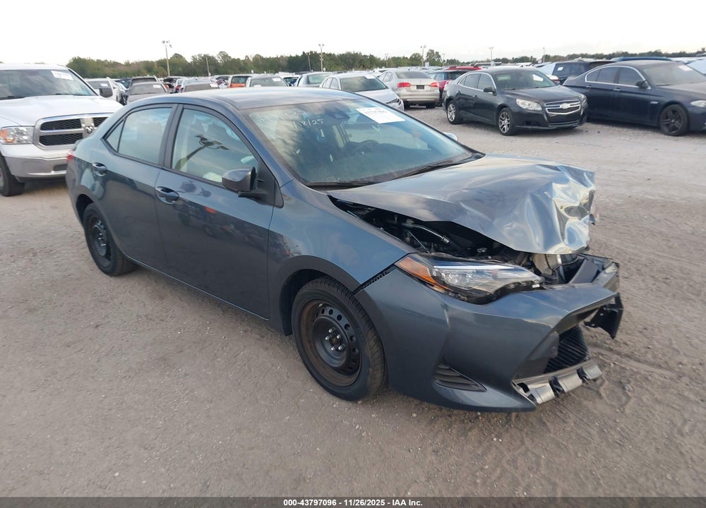 2019 TOYOTA COROLLA LE VIN: 2T1BURHE5KC205744
