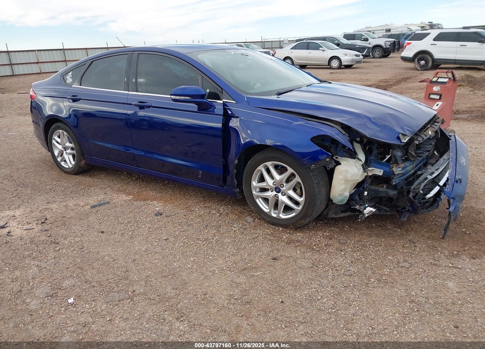 2013 FORD FUSION SE VIN: 3FA6P0HR5DR227060
