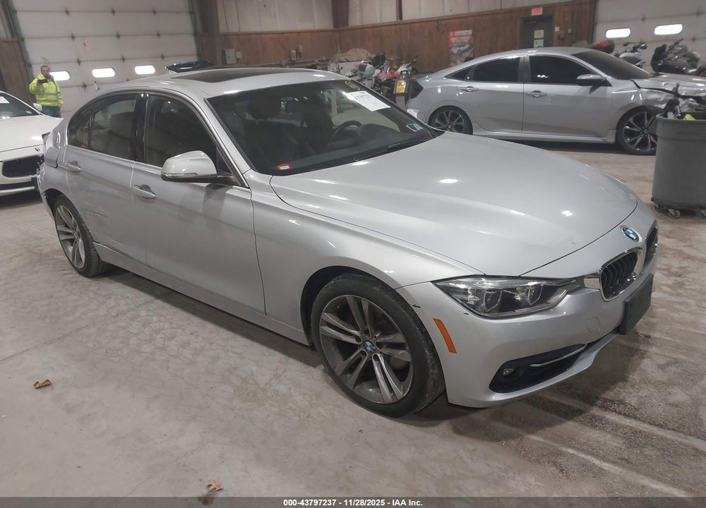 2018 BMW 330I XDRIVE VIN: WBA8D9C55JA608284
