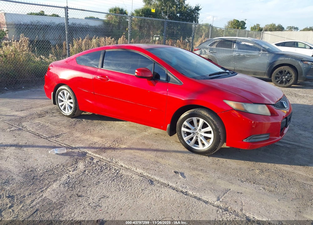 2012 HONDA CIVIC EX VIN: 2HGFG3B87CH532017