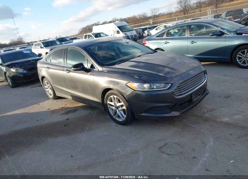 2016 FORD FUSION SE VIN: 3FA6P0H77GR344402