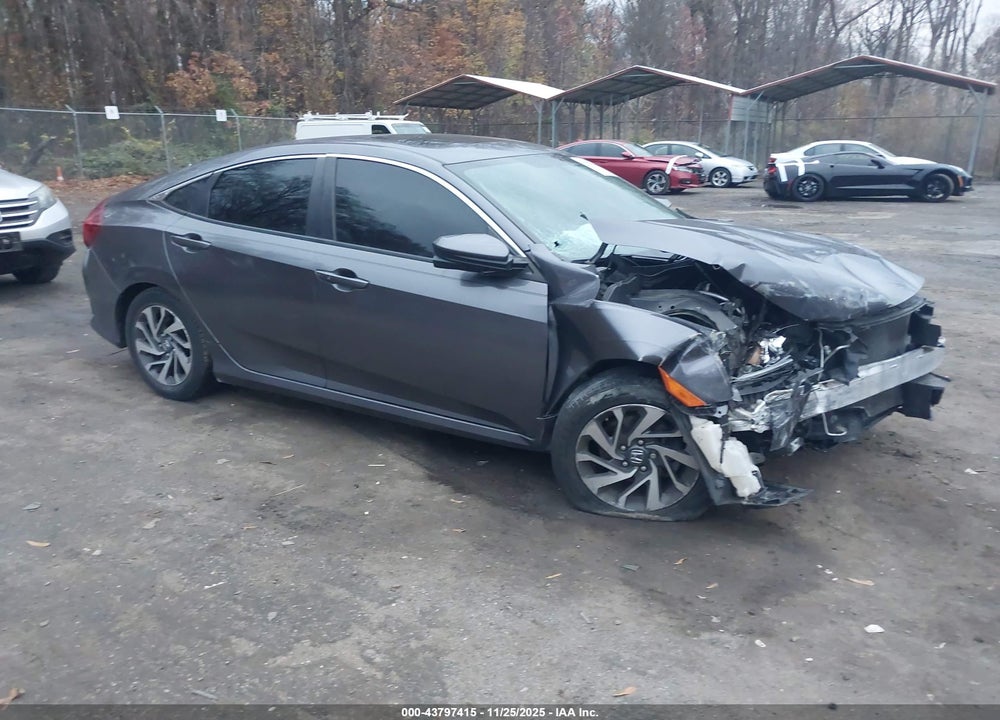 2016 HONDA CIVIC EX VIN: 2HGFC2F74GH526477