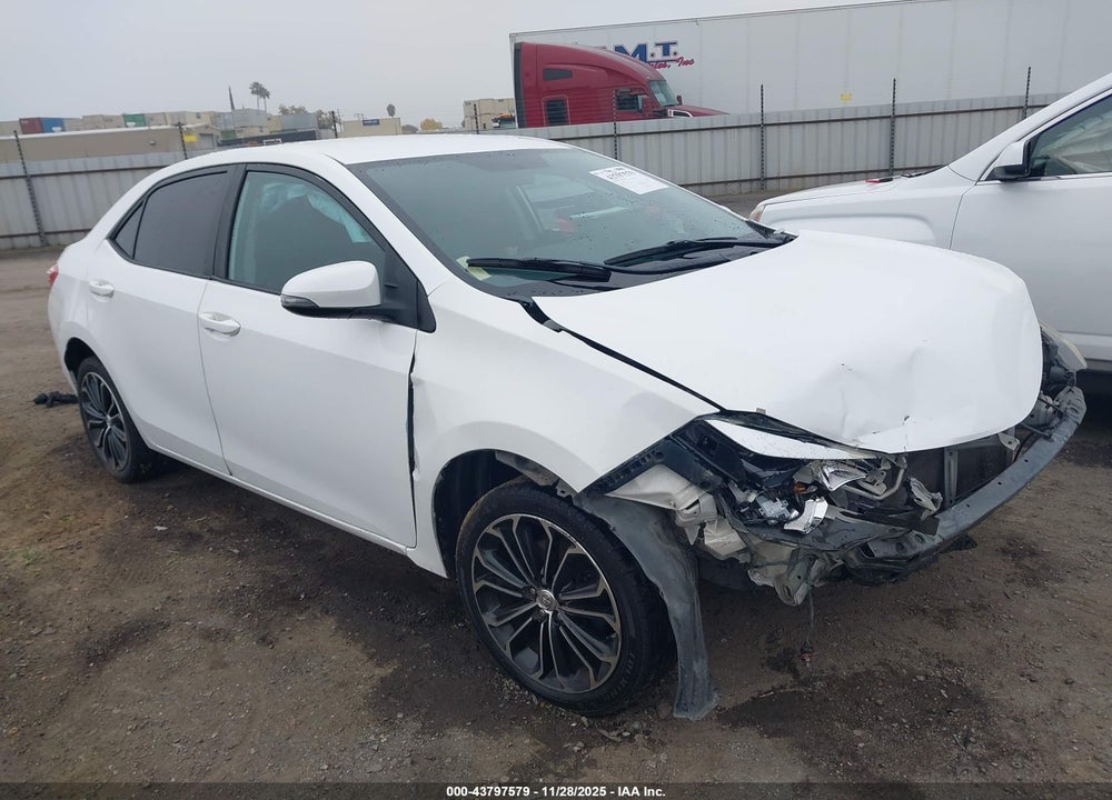 2016 TOYOTA COROLLA S PLUS VIN: 5YFBURHE7GP471077