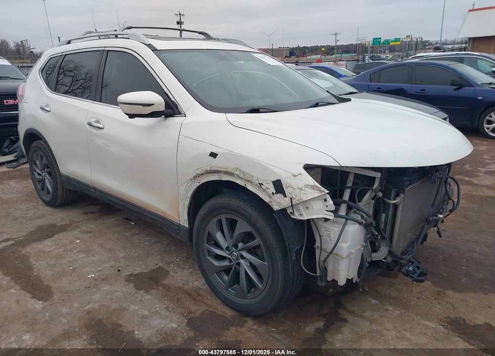 2016 NISSAN ROGUE SL VIN: 5N1AT2MT7GC746123
