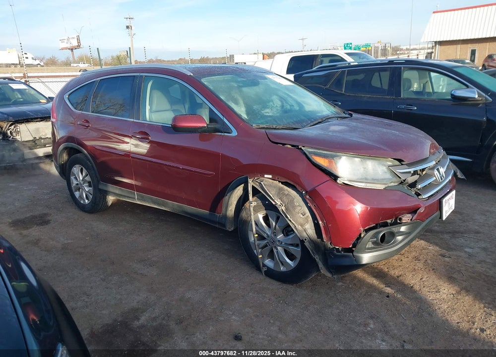 2014 HONDA CR-V EX-L VIN: 5J6RM4H77EL097976