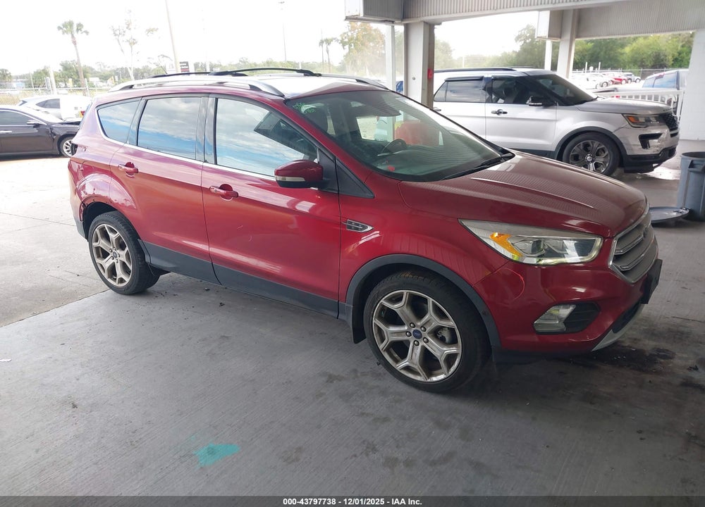 2017 FORD ESCAPE TITANIUM VIN: 1FMCU0J96HUA86722