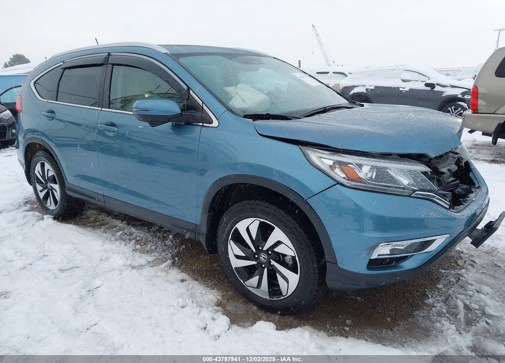 2016 HONDA CR-V TOURING VIN: 5J6RM4H92GL029296