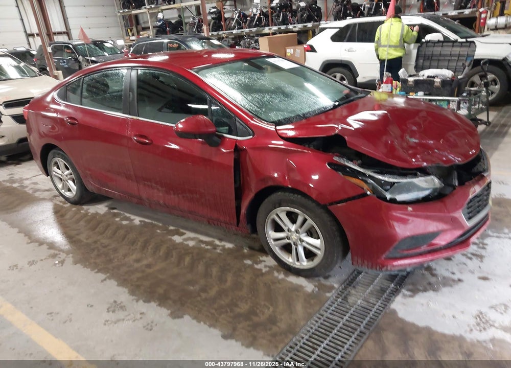 2018 CHEVROLET CRUZE LT AUTO VIN: 1G1BE5SM4J7182925