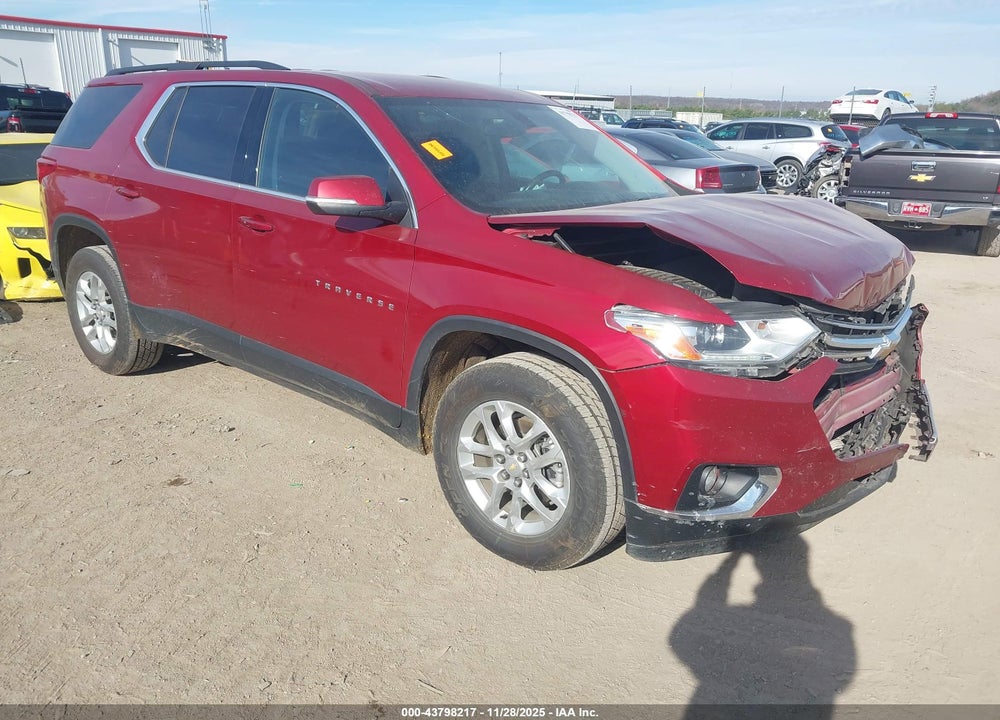 2021 CHEVROLET TRAVERSE FWD LT CLOTH VIN: 1GNERGKW3MJ141268