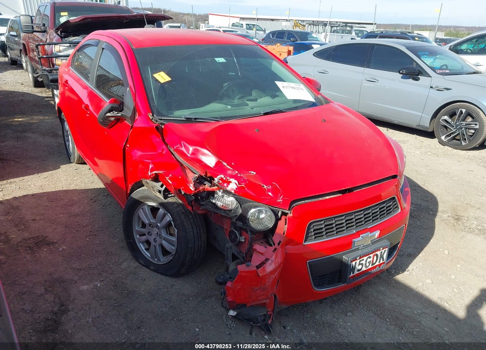 2015 CHEVROLET SONIC LT AUTO VIN: 1G1JC5SB7F4177243