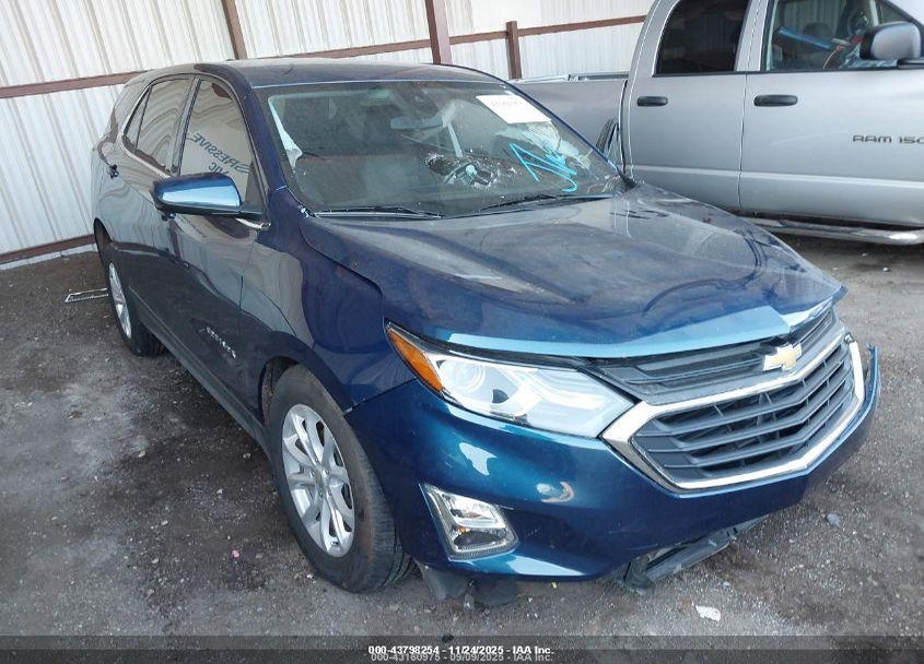 2020 CHEVROLET EQUINOX FWD LT 1.5L TURBO VIN: 3GNAXKEVXLL226903