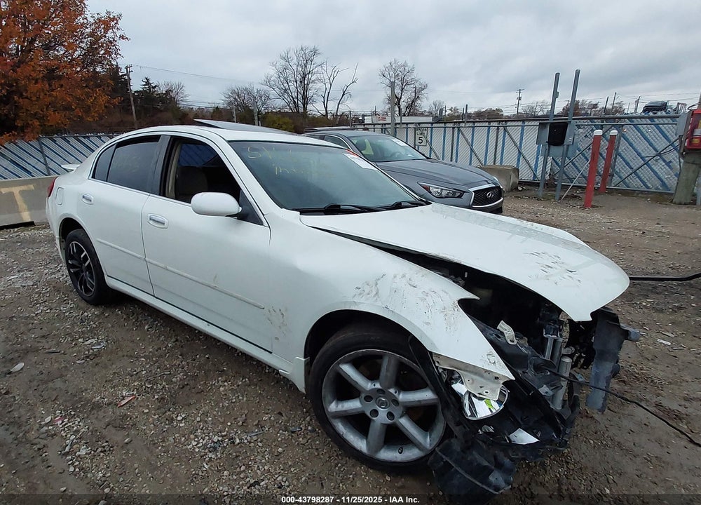 2006 INFINITI G35X VIN: JNKCV51F06M615226