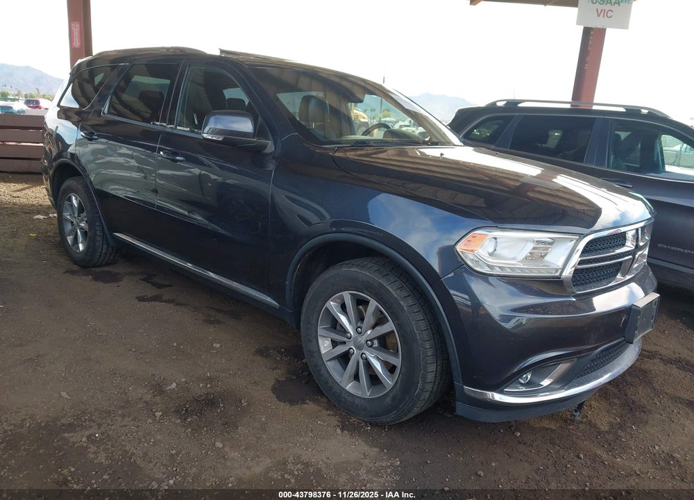 2014 DODGE DURANGO LIMITED VIN: 1C4RDJDG7EC323539