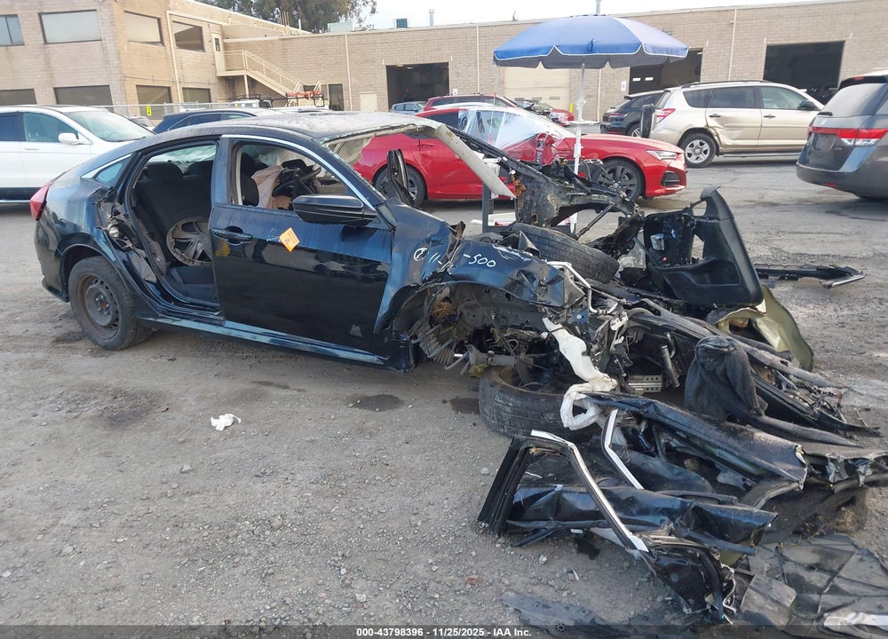 2019 HONDA CIVIC LX VIN: 2HGFC2F63KH518225