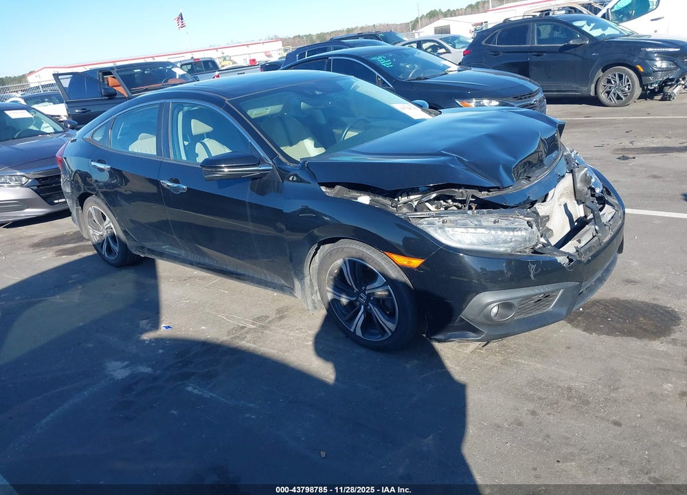 2016 HONDA CIVIC TOURING VIN: 19XFC1F9XGE005365