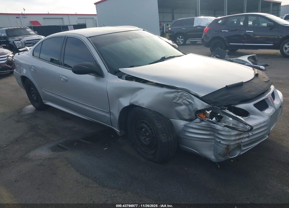 2005 PONTIAC GRAND AM SE VIN: 1G2NE52E25M182978