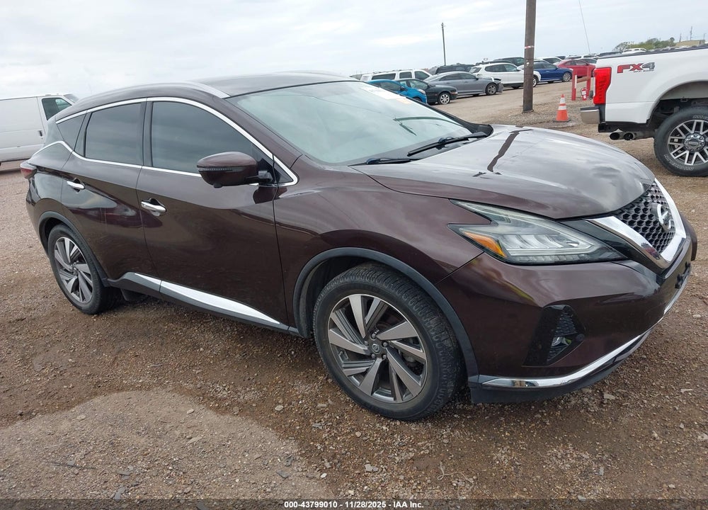 2019 NISSAN MURANO SL VIN: 5N1AZ2MJ1KN102286