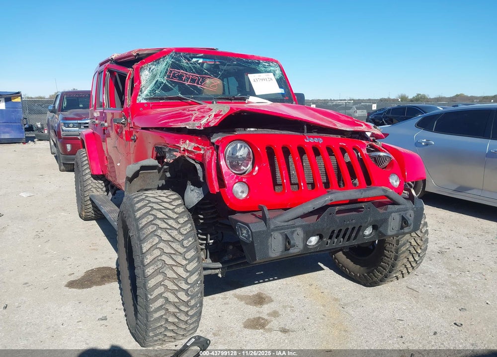 2015 JEEP WRANGLER UNLIMITED SAHARA VIN: 1C4BJWEG8FL527998