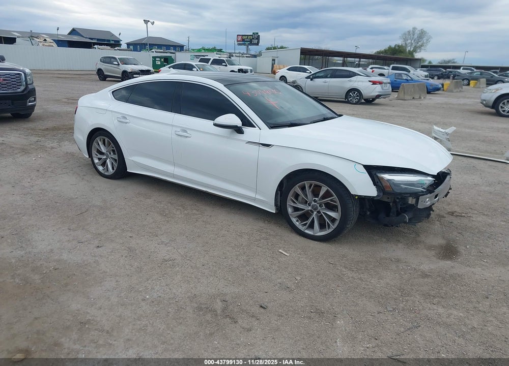 2020 AUDI A5 SPORTBACK PREMIUM 45 TFSI QUATTRO S TRONIC VIN: WAUANCF57LA007906