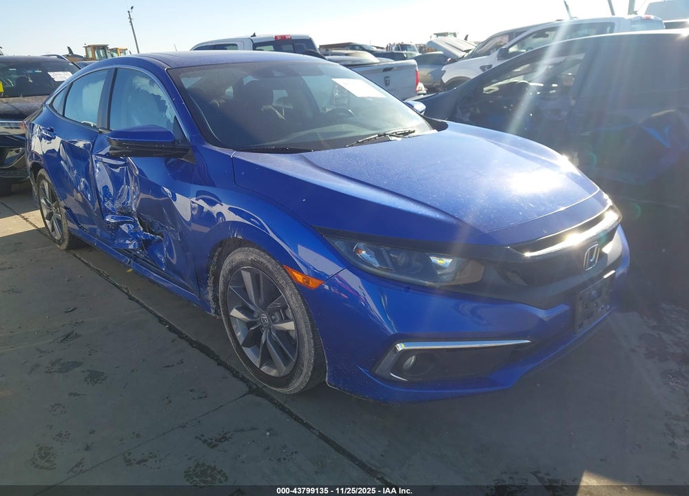 2019 HONDA CIVIC EX VIN: 19XFC1F37KE006767