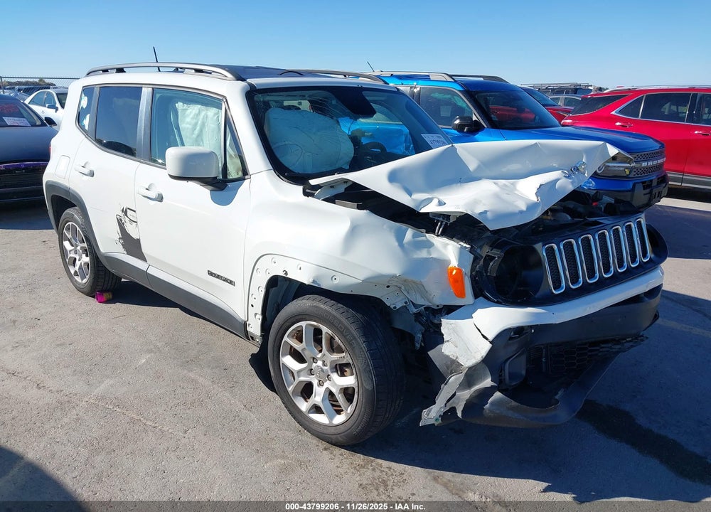 2018 JEEP RENEGADE LATITUDE FWD VIN: ZACCJABB6JPG98933