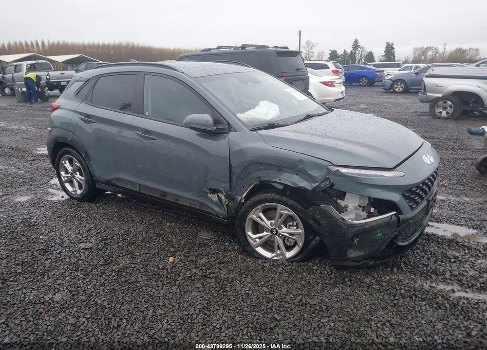 2022 HYUNDAI KONA SEL VIN: KM8K3CAB9NU907861