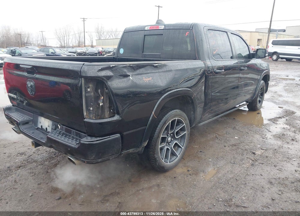 2019 RAM 1500 LAIE  4X4 5'7 BOX VIN: 1C6SRFJT4KN807399