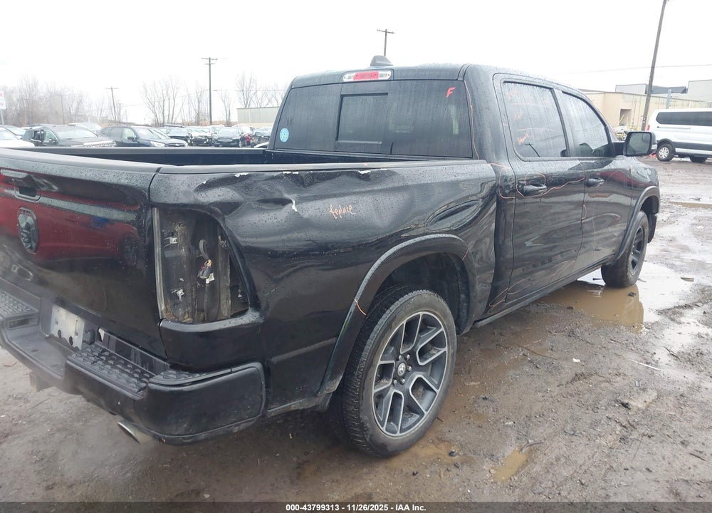 2019 RAM 1500 LAIE  4X4 5'7 BOX VIN: 1C6SRFJT4KN807399