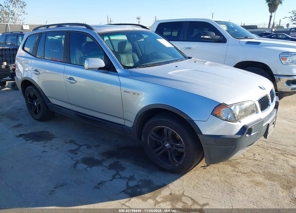 2004 BMW X3 3.0I VIN: WBXPA93444WA65652