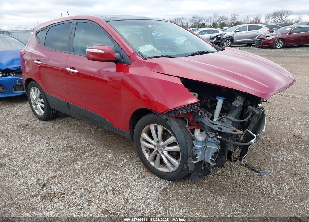 2013 HYUNDAI TUCSON LIMITED VIN: KM8JU3AC3DU706392
