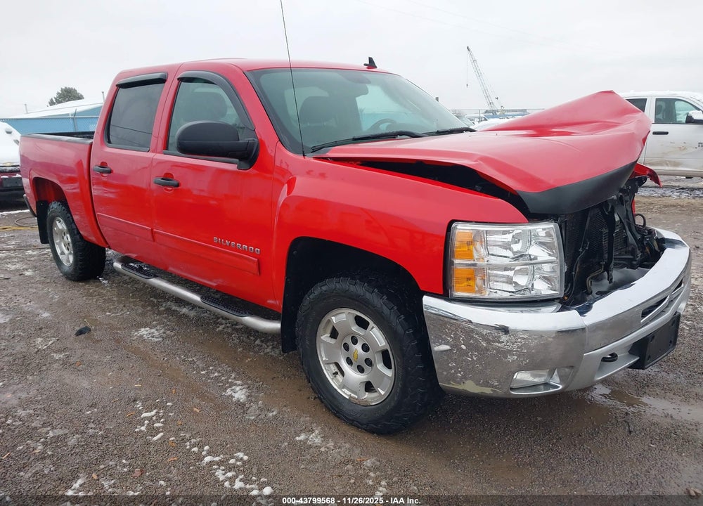 2012 CHEVROLET SILVERADO 1500 LT VIN: 1GCPKSE7XCF106077