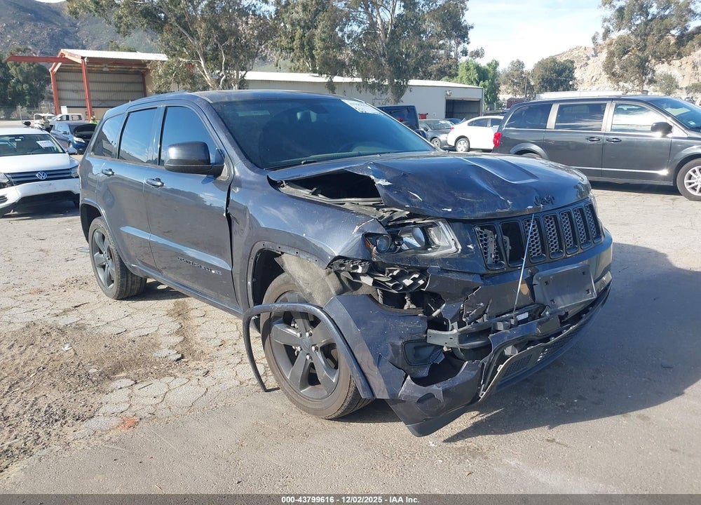 2015 JEEP GRAND CHEROKEE ALTITUDE VIN: 1C4RJEAG4FC800238