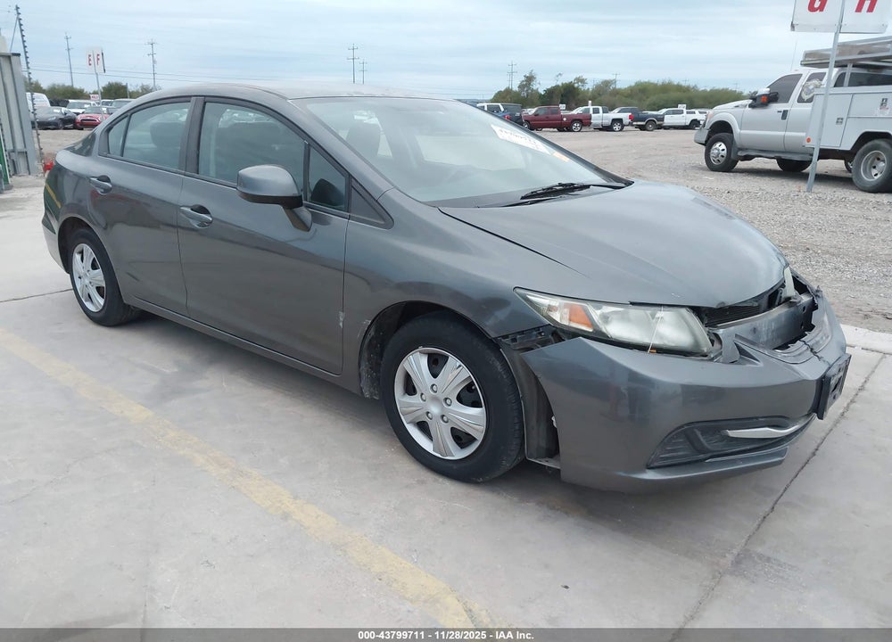 2013 HONDA CIVIC LX VIN: 2HGFB2F52DH584584