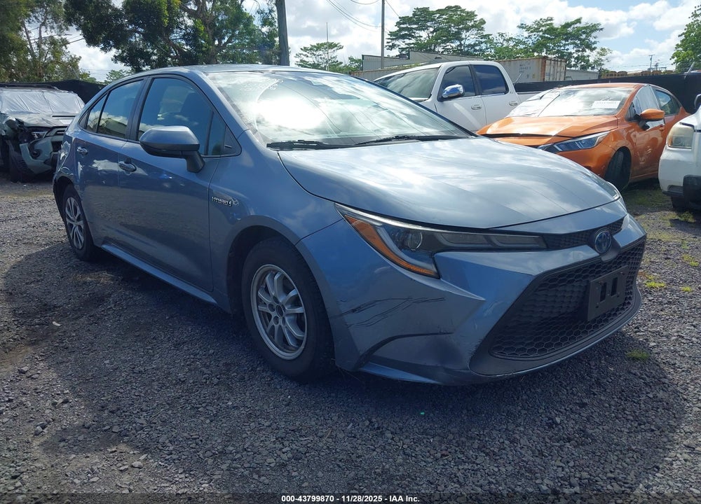 2021 TOYOTA COROLLA HYBRID LE VIN: JTDEAMDE7MJ012310