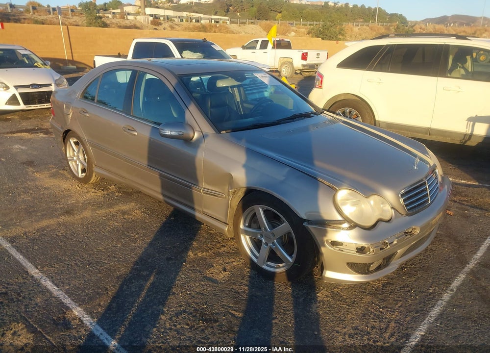 2005 MERCEDES-BENZ C 230 KOMPRESSOR SPORT VIN: WDBRF40J45A683729