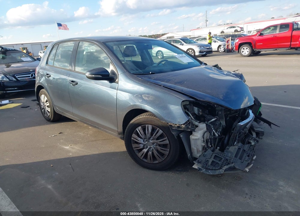 2012 VOLKSWAGEN GOLF 2.5L 4-DOOR VIN: WVWDB7AJ4CW300752