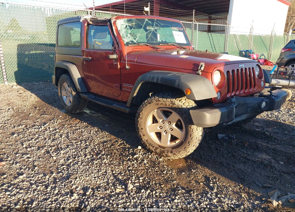 2014 JEEP WRANGLER SPORT VIN: 1C4AJWAG9EL269264